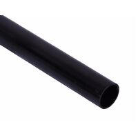 80NB Black Powdercoated Round posts- 3.6m