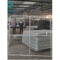 1.8m H x 3m Wide Chain Wire Gate