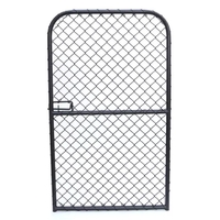 Chain Mesh Gate (1800 x 900mm) -BLACK Powdercoated