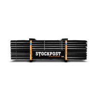 Stockpost Star Picket Black 180cm (6")-  400 pack